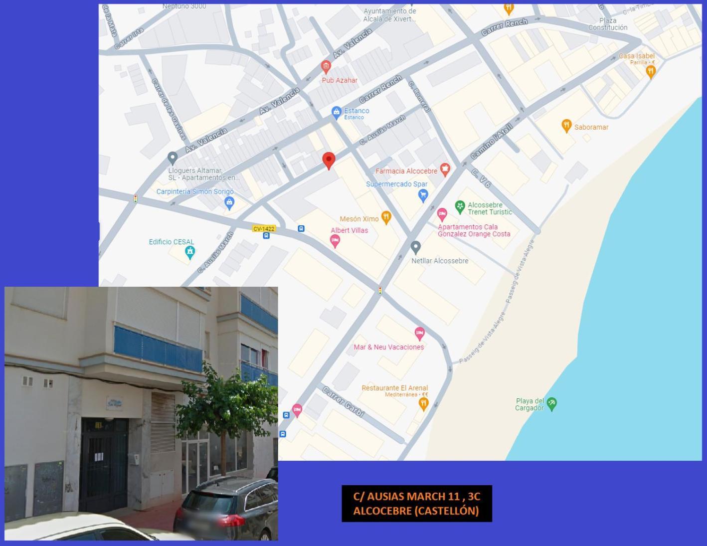 Apartamento Tres Ce Alcoceber Bagian luar foto